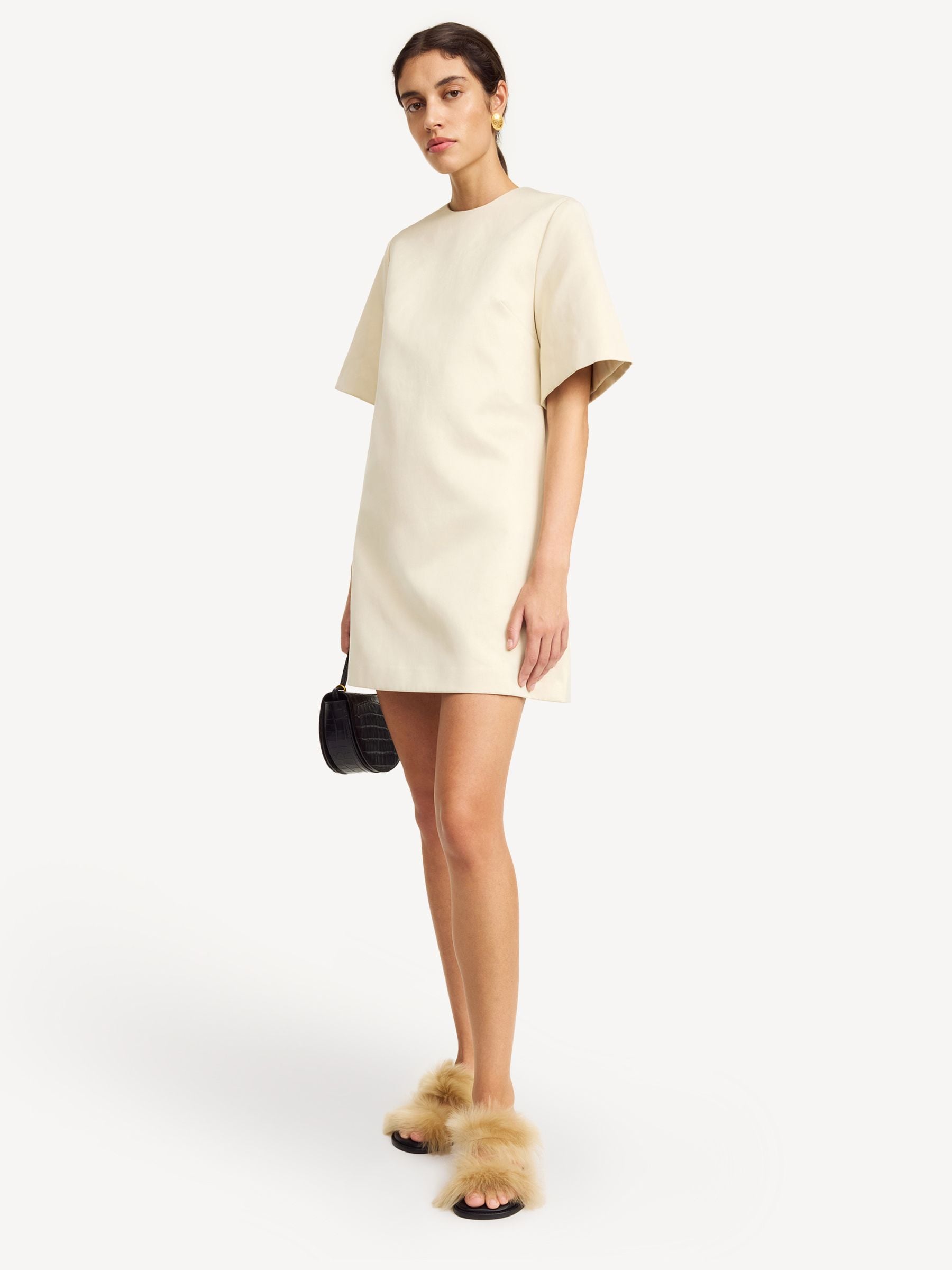 By Malene Birger Cream Harperz Mini Dress | Seasons