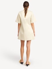 By Malene Birger Cream Harperz Mini Dress - Image 2 of 5