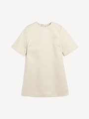 By Malene Birger Cream Harperz Mini Dress - Image 5 of 5