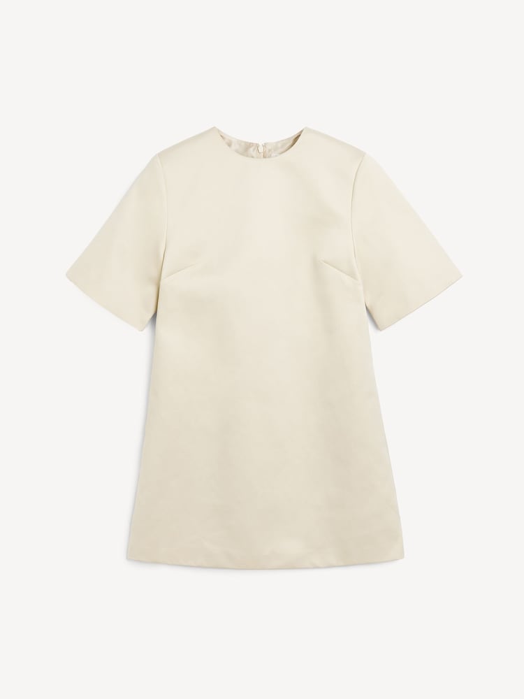 By Malene Birger Cream Harperz Mini Dress - Image 5 of 5