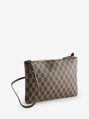 By Malene Birger Brown Ivy Jacquard Purse - Image 6 of 9