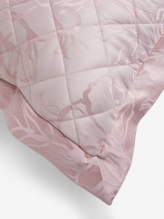 Lipsy Pink Paige Jacquard Pillowcase Sham Cover Set of 2 - Image 1 of 3