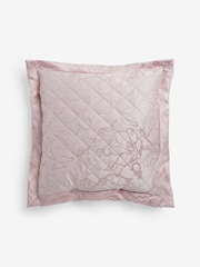 Lipsy Pink Paige Jacquard Pillowcase Sham Cover Set of 2 - Image 2 of 3