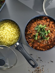 Russell Hobbs 5 Piece Blue Nightfall Stone Pan Set - Image 3 of 6