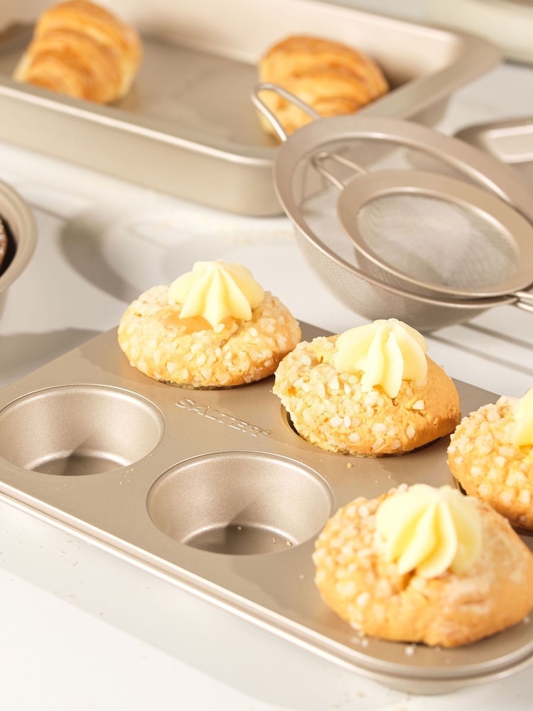 Salter Gold Bakes Bakeware 5 Piece Set - Image 2 of 6