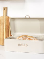 Salter Oatmeal Pebble Bread Bin - Image 1 of 4