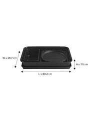 Salter Black Bakes Staking Bakeware 7 Piece Set - Image 5 of 5