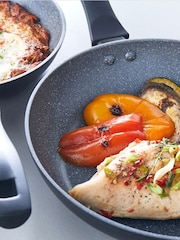Russell Hobbs Black Metallic Marble Frying Pan Set - Image 2 of 5