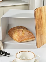 Salter White Toronto Bread Bin - Image 3 of 5