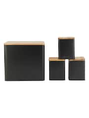 Salter 4 Piece Black Toronto Countertop Set - Image 6 of 6