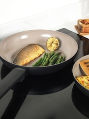 Salter 3 Piece Black Ceramic Frying Pan Set - Image 3 of 6