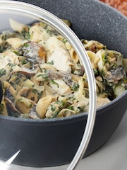 Russell Hobbs 5 Piece Black Metallic Marble Pan Set - Image 2 of 5