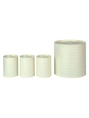 Russell Hobbs 4 Piece Cream Ribbed Countertop Set - Image 6 of 6