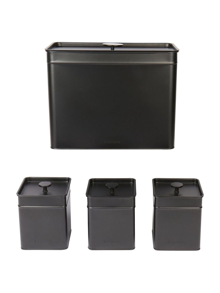 Salter 4 Piece Black Kuro Countertop Set - Image 5 of 5