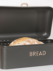 Salter Charcoal Pebble Bread Bin - Image 1 of 4