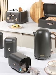 Salter Charcoal Pebble Bread Bin - Image 4 of 4