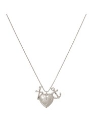 Bibi Bijoux Faith Hope and Charity Heart Locket Necklace - Image 3 of 5
