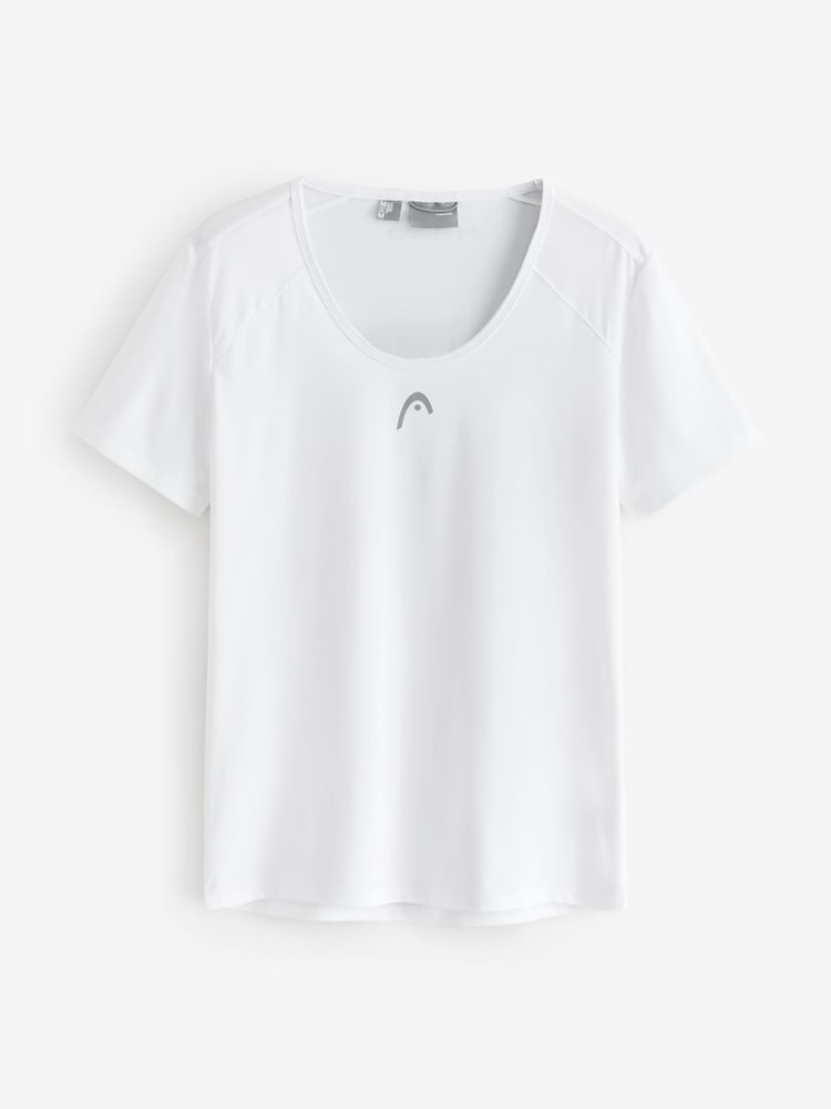 Head White Womens Club Tech T-Shirt - Image 1 of 1