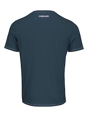 Синий - Head Mens Club Ivan T-Shirt - Изображение 2 из 2