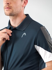 Head Blue Mens Club Tech Polo Shirt - Image 5 of 8