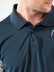 Head Blue Mens Club Tech Polo Shirt - Image 6 of 8