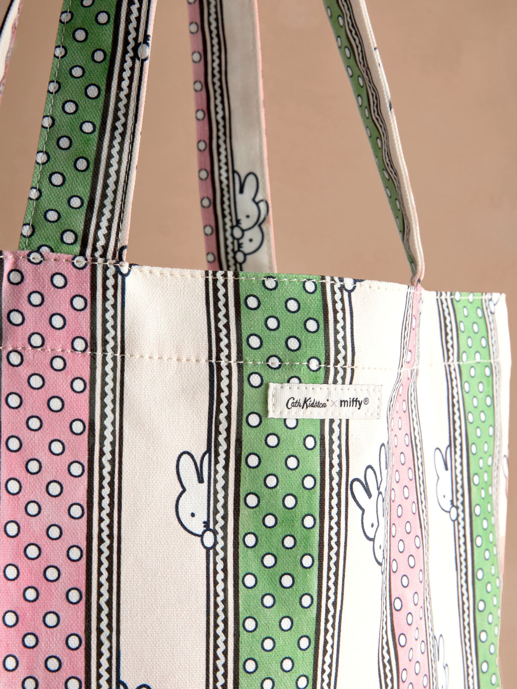 Cath Kidston Miffy ストライプ トートバッグ Buy Cath Kidston Green Stripe Miffy Stripe Perfect Shopper