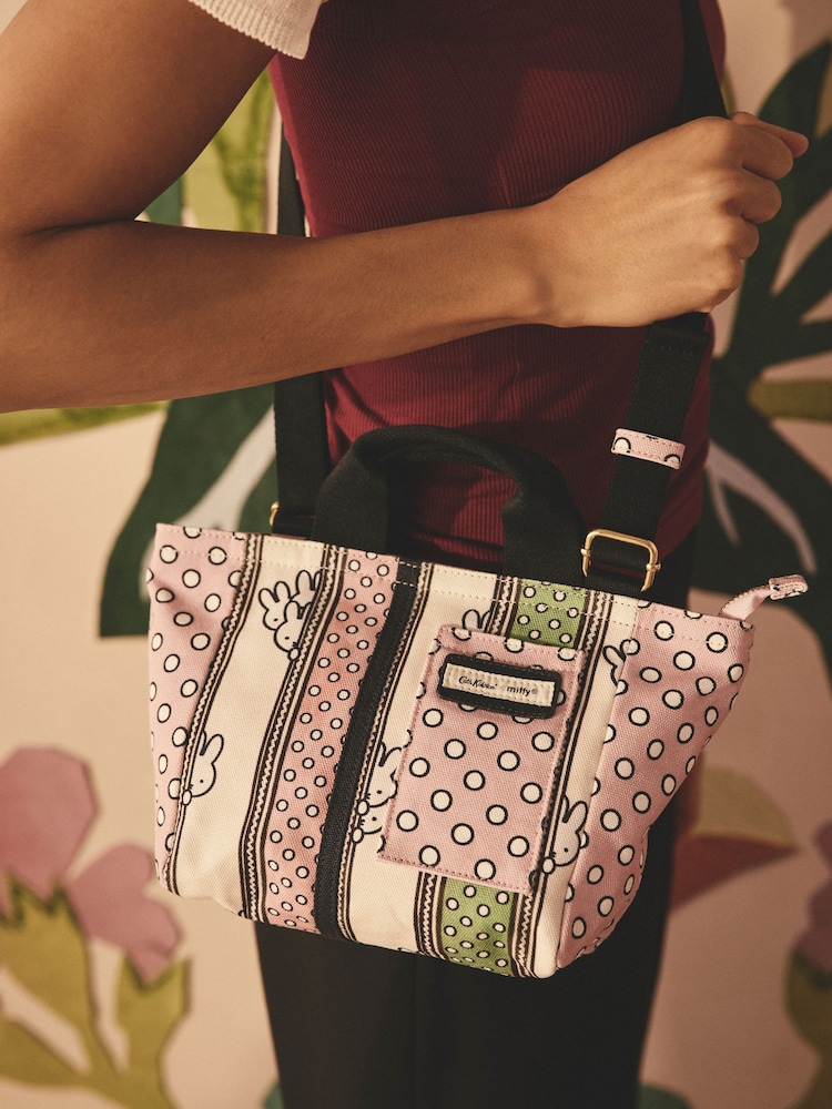 Minibolso tote de algodón 100 % con diseño rígido de Miffy de Cath Kidston - Imagen 5 de 5