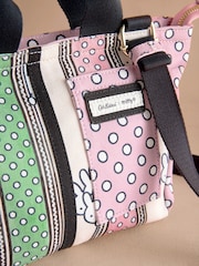 Cath Kidston Green Stripe 100% Cotton Miffy Mini Bonded Tote - Image 7 of 8