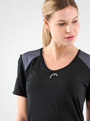 Head Black Womens Club Tech T-Shirt - Image 3 of 4