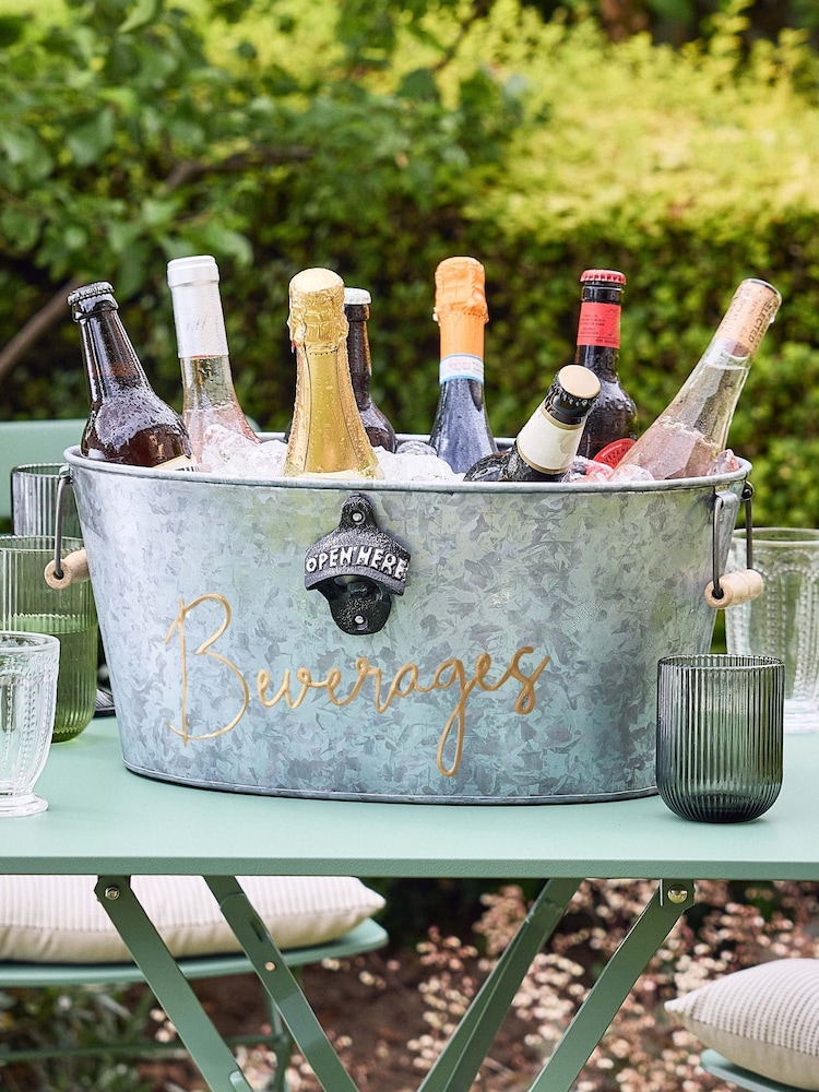 Dibor Gold/Zinc Beverages Beer Bucket - Image 1 of 5
