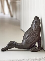 Dibor Brown Diving Duck Doorstop - Image 1 of 4
