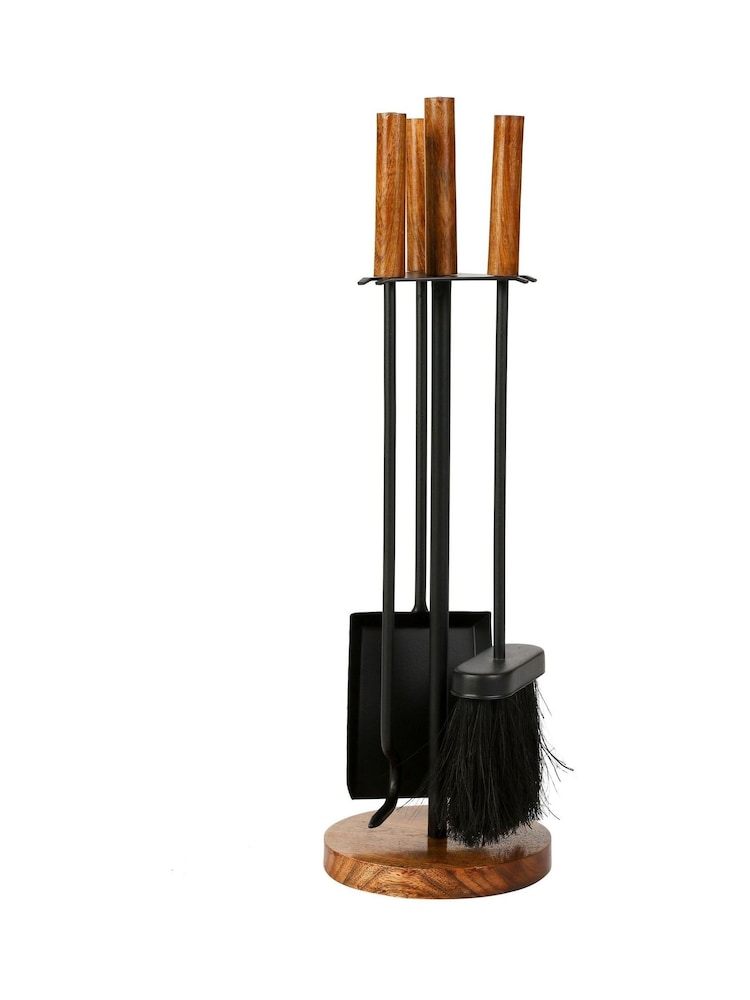 Dibor Black/Wood 3 Tool Fire Set - Image 6 of 6 Dibor Black/Wood 3 Tool Fire Set - Image 6 of 6