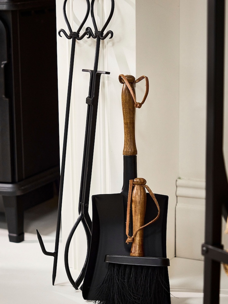Dibor Black Fire Tool Set Stand - Image 2 of 5 Dibor Black Fire Tool Set Stand - Image 2 of 5