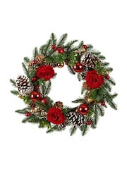 Dibor Green Brockham Rose Wreath - Image 5 of 5