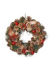 Dibor Brown Festive Fruits Wreath - Image 6 of 6