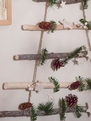 Dibor Natural Nordic Pine Christmas Tree Ladder - Image 3 of 3