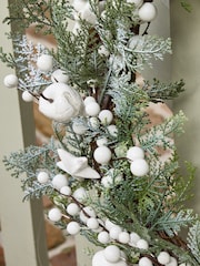Dibor Green Winter Orchard Wreath - Image 2 of 6