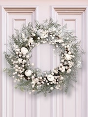 Dibor Green Winter Orchard Wreath - Image 3 of 6