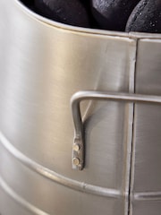 Dibor Silver Antique Pewter French Coal Bucket - Image 3 of 5