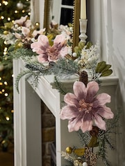 Dibor Pink Magnolia Blush Garland - Image 1 of 5