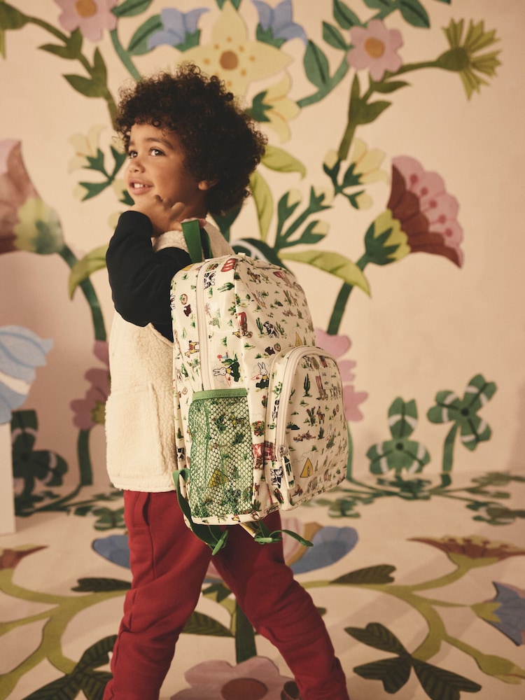 Cath Kidston Ecru Miffy Rodeo Kids Large Backpack - Image 3 of 9