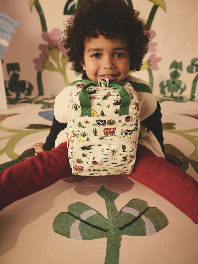 Cath Kidston Ecru Miffy Rodeo Kids Medium Backpack - Image 5 of 9