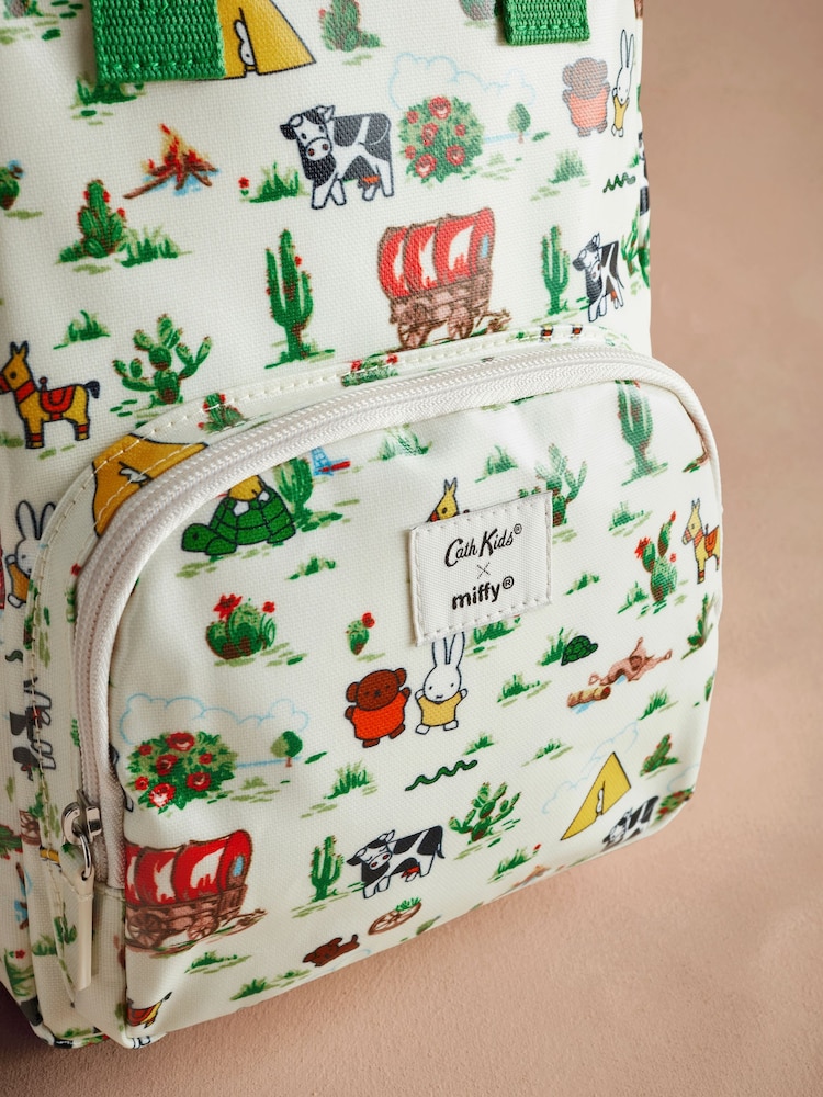 Cath Kidston Ecru Miffy Rodeo Kids Medium Backpack - Image 9 of 9