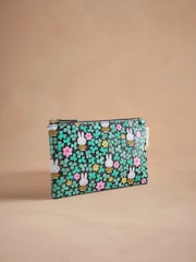 Cath Kidston Black 100% Cotton Miffy Ditsy Zip Purse Bag - Image 1 of 3