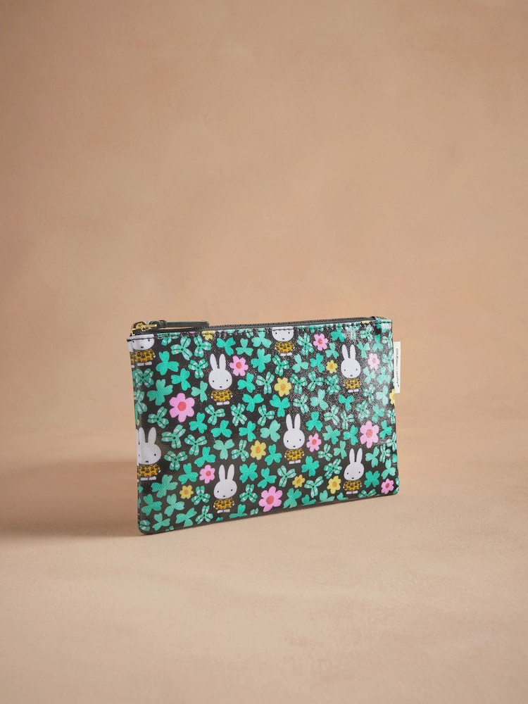Cath Kidston 100% Cotton Miffy Ditsy Zip Purse Bag - Bild 1 von 3 Cath Kidston 100% Cotton Miffy Ditsy Zip Purse Bag - Bild 1 von 3