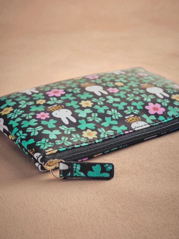Cath Kidston 100% Cotton Miffy Ditsy Zip Purse Bag - Bild 2 von 3 Cath Kidston 100% Cotton Miffy Ditsy Zip Purse Bag - Bild 2 von 3