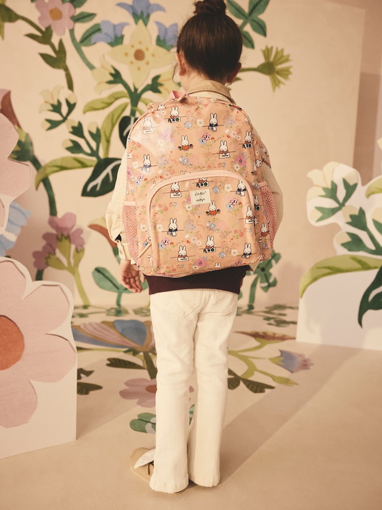 Mochila grande de lona para niños de Miffy de Cath Kidston - Imagen 1 de 6 Mochila grande de lona para niños de Miffy de Cath Kidston - Imagen 1 de 6