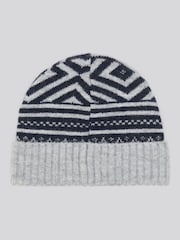 U.S. Polo Assn. Fairisle Pattern Winter Knit Beanie - Imagen 2 de 3