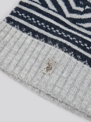 U.S. Polo Assn. Fairisle Pattern Winter Knit Beanie - Imagen 3 de 3