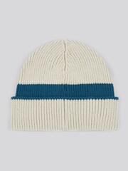 Crema - U.S. Polo Assn. Winter Logo Patch Knit Beanie - Imagen 2 de 3